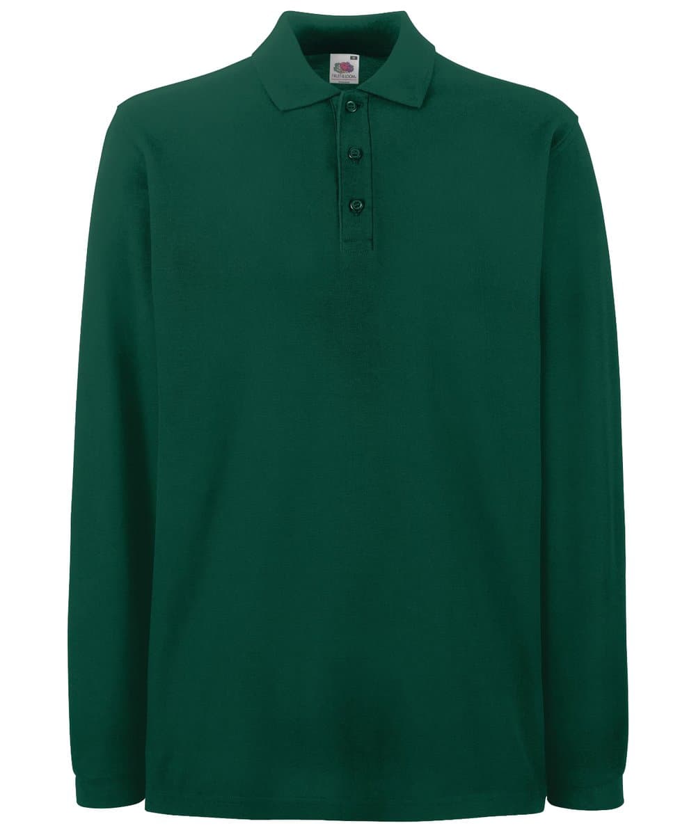 Premium long sleeve polo 5