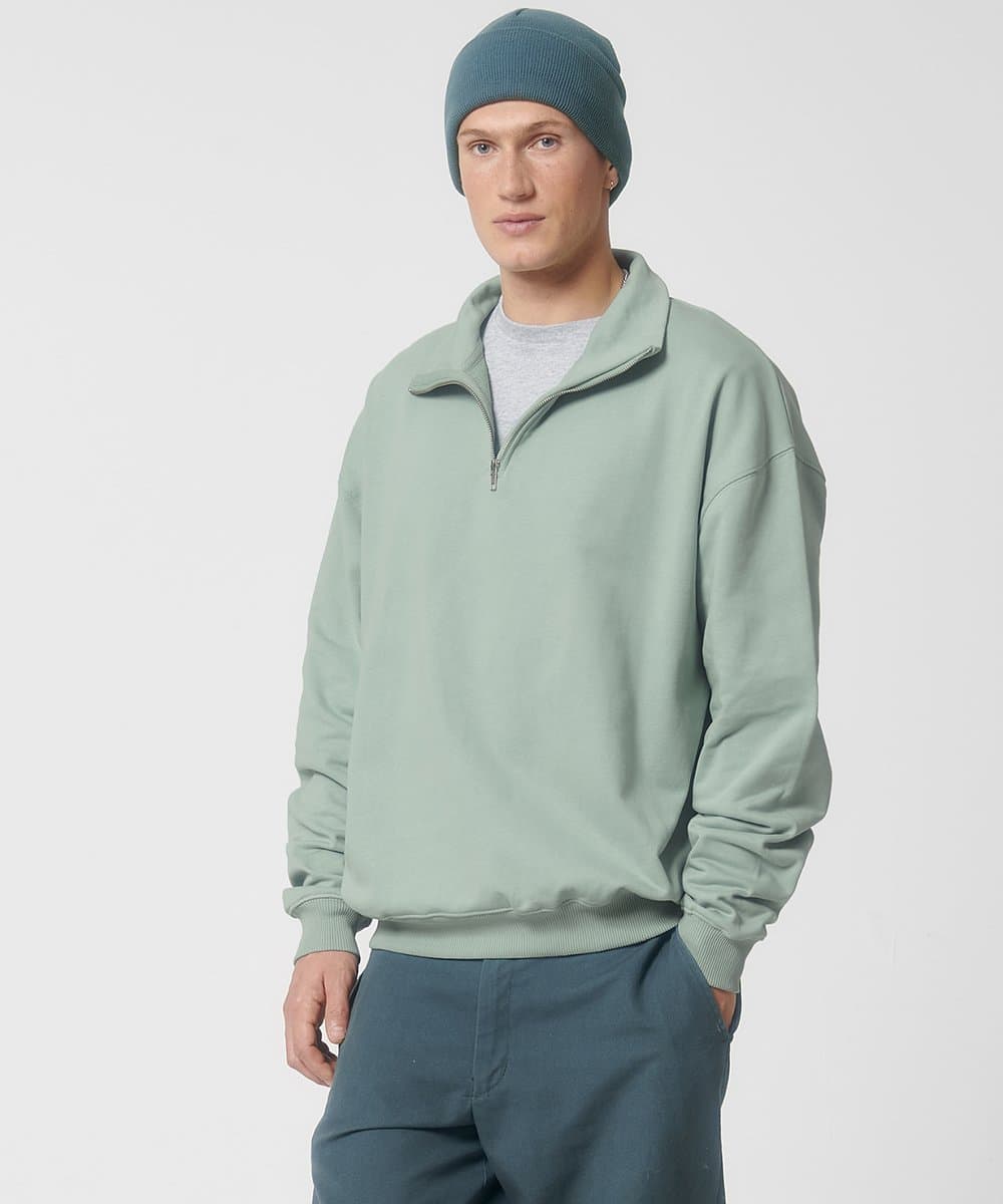 Unisex Miller dry 1/4 zip sweatshirt (STSU795) 1
