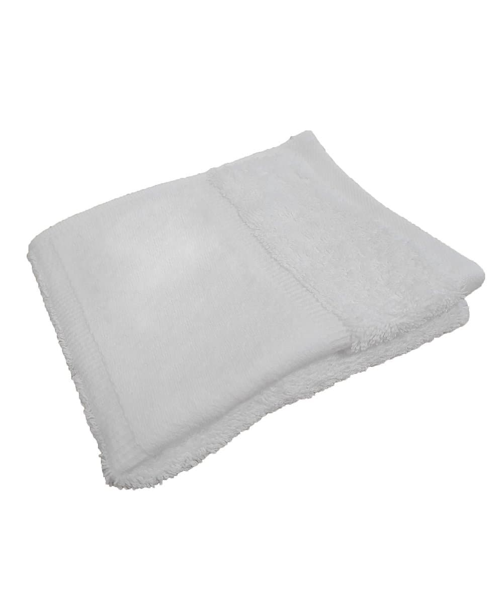 Organic guest towel with printable border 2