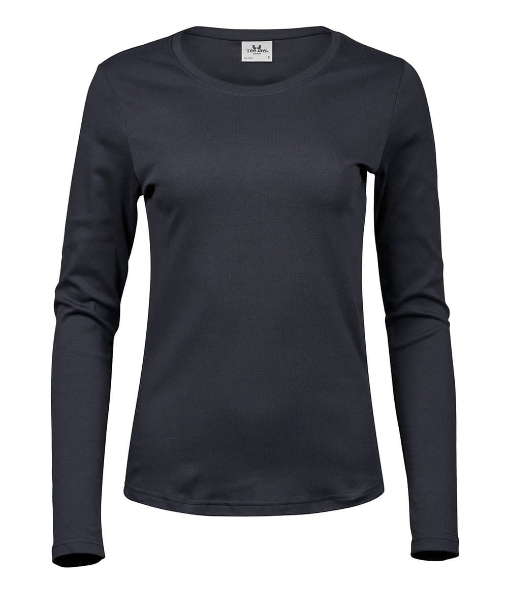 Women’s long sleeve interlock tee (590) 3