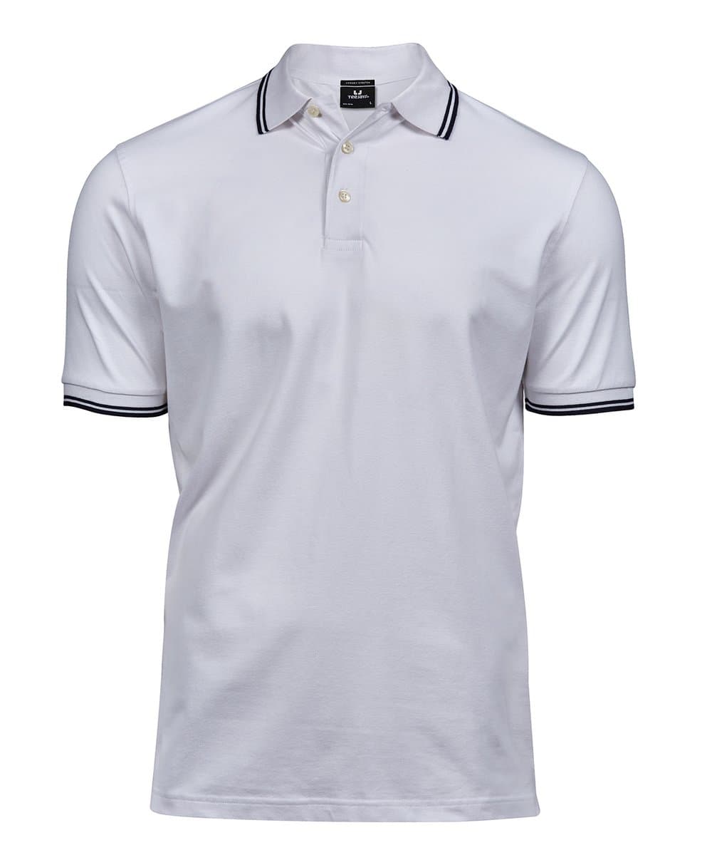 Luxury stripe stretch polo (1407) 5