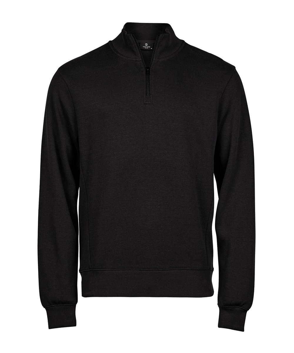Ribbed interlock half-zip (5506) 2