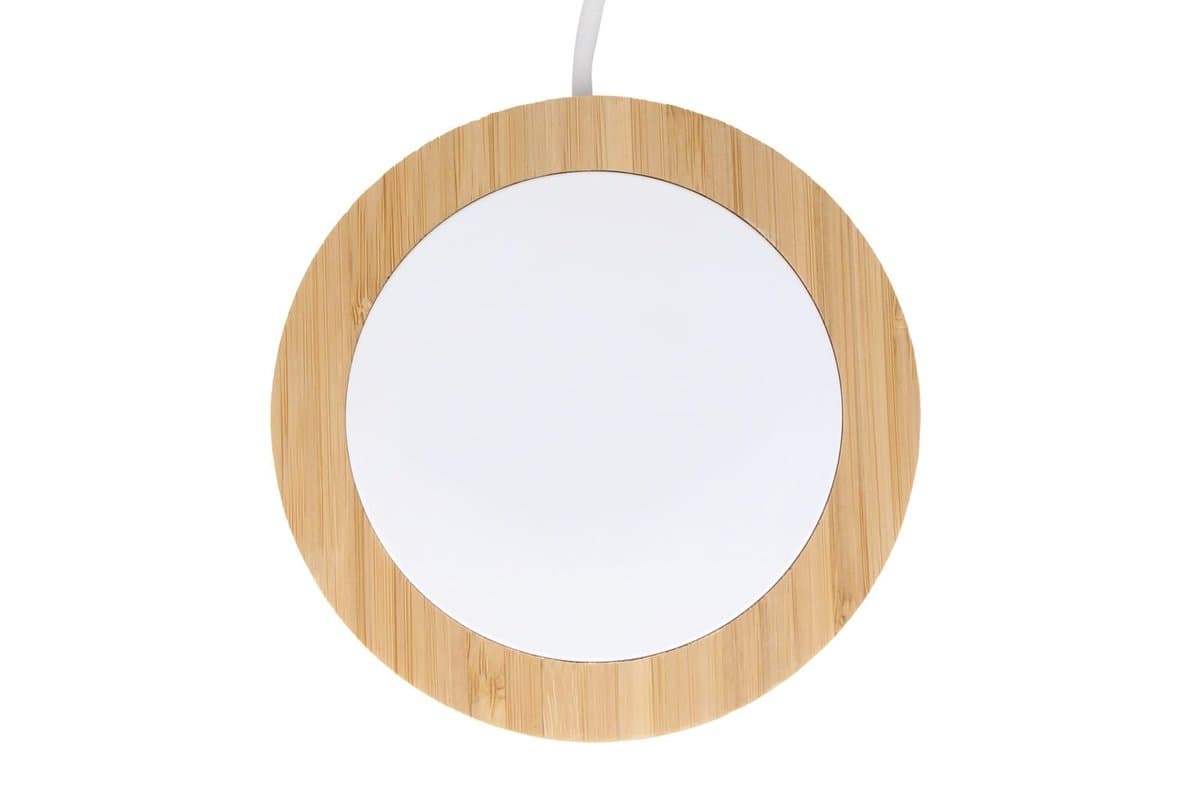 Wireless charger bamboo & RABS 15W 5