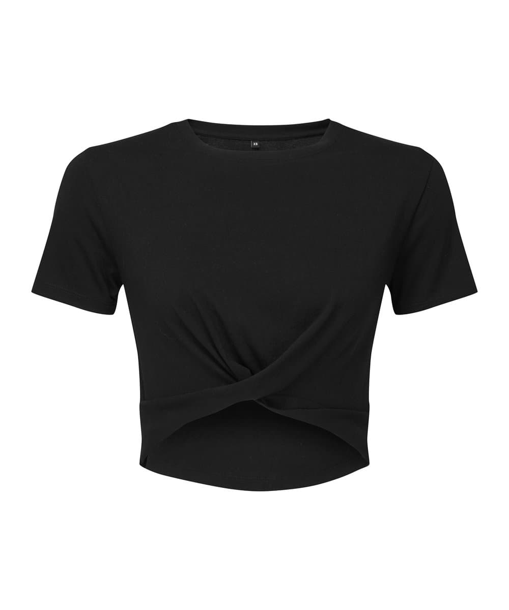 Women's TriDri® twist crop top 2