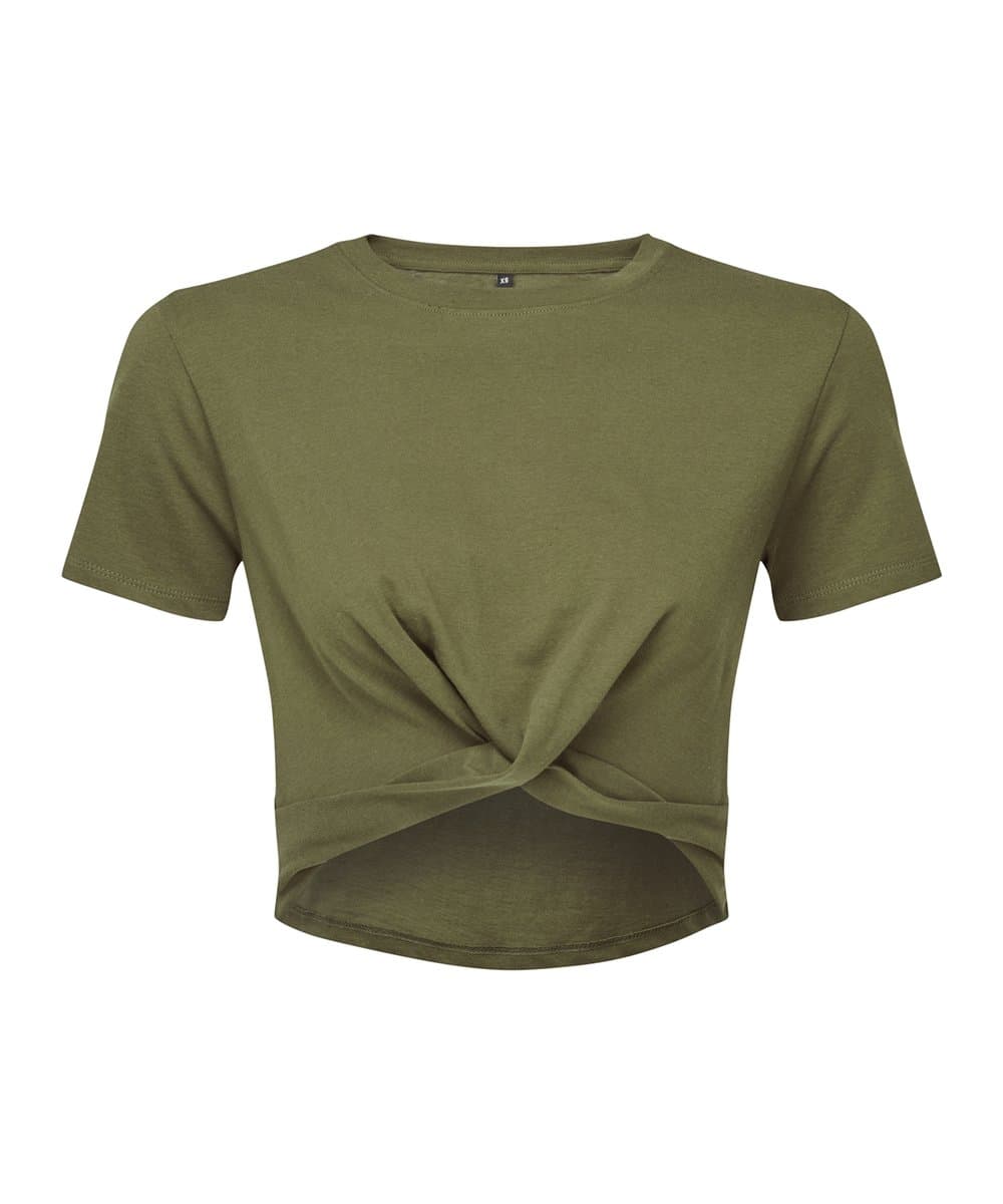 Women's TriDri® twist crop top 4