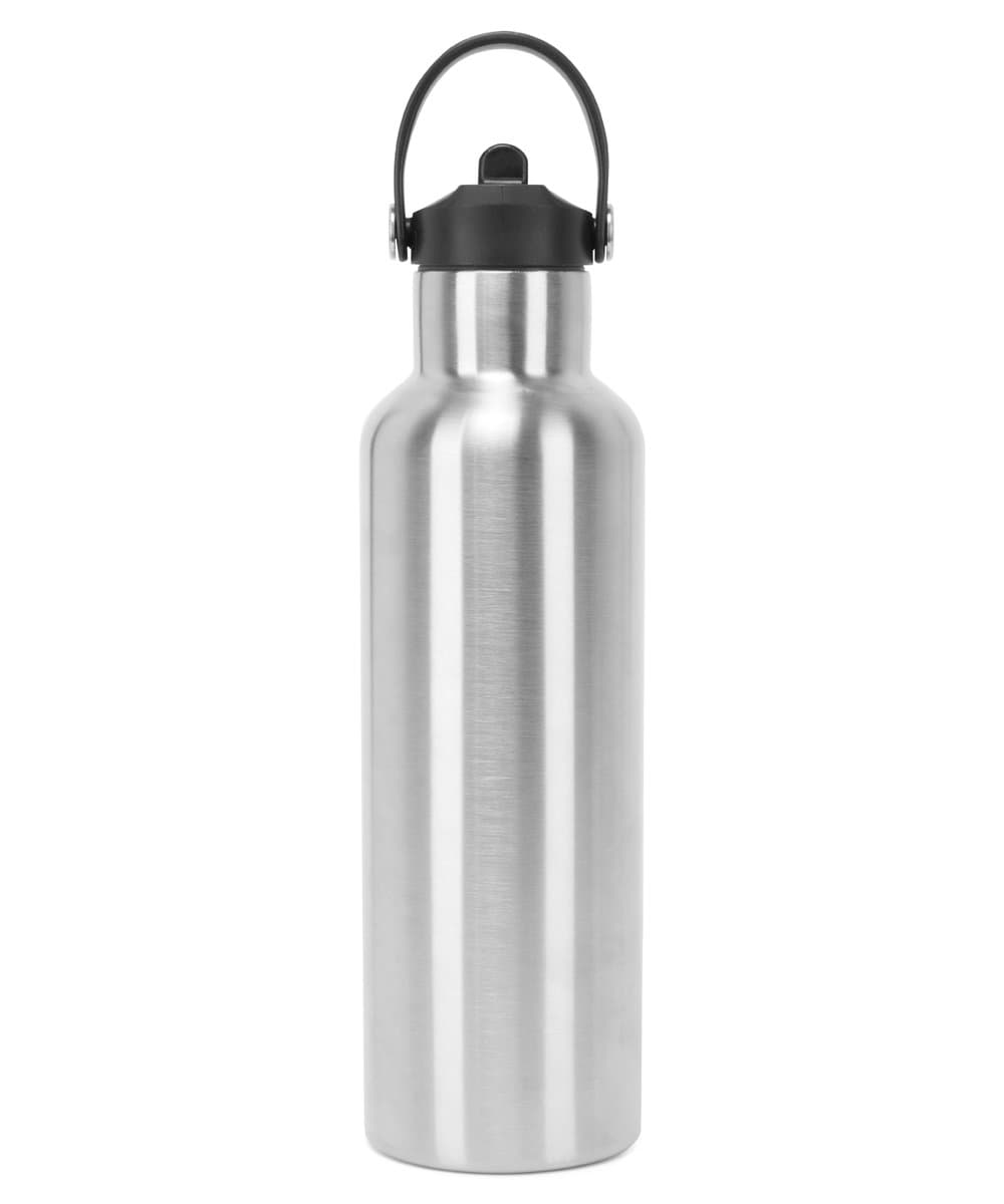 Tridri® vacuum sports water bottle with flip up straw 3
