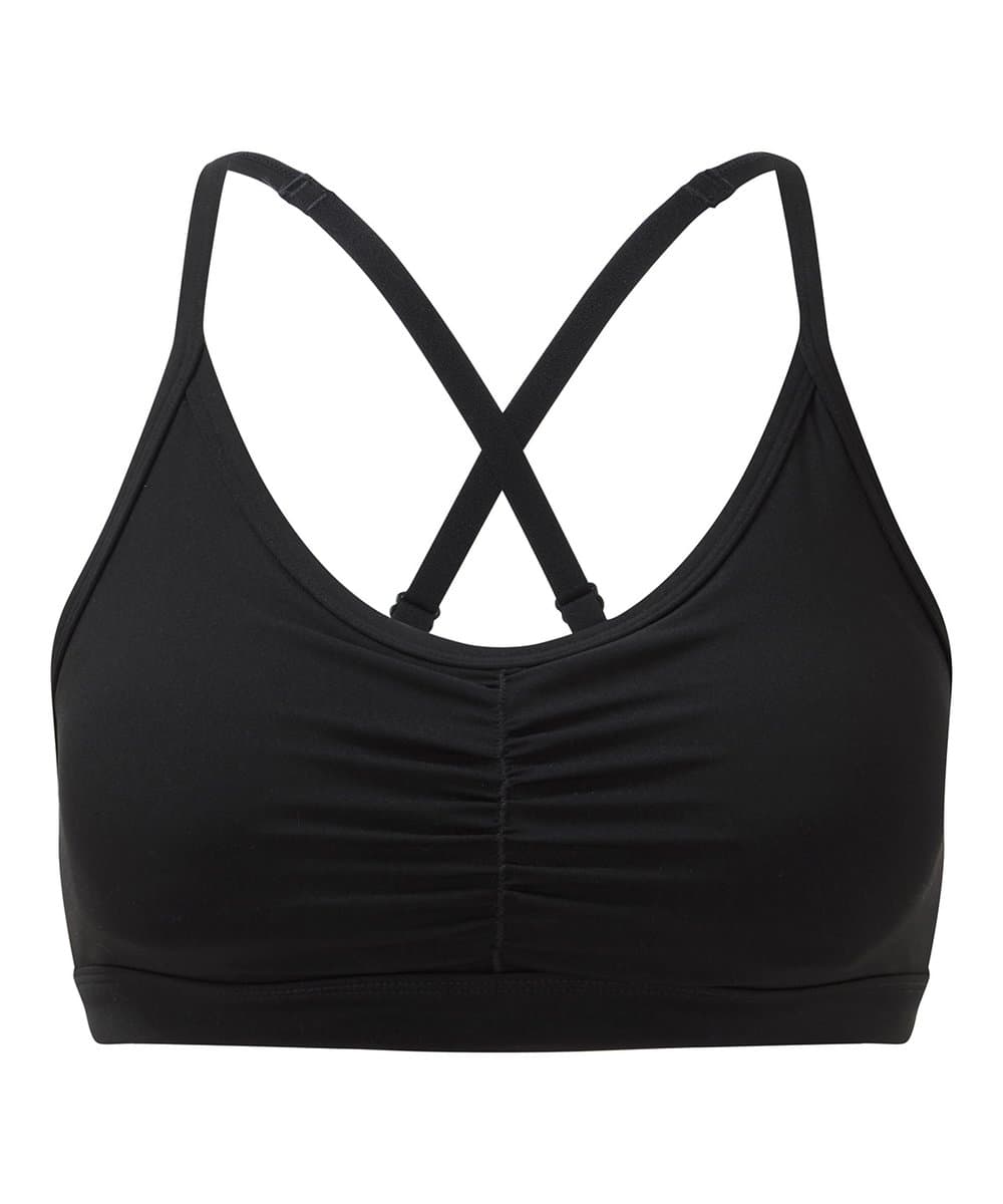 Tridri® ruched sports bra (medium impact) 2