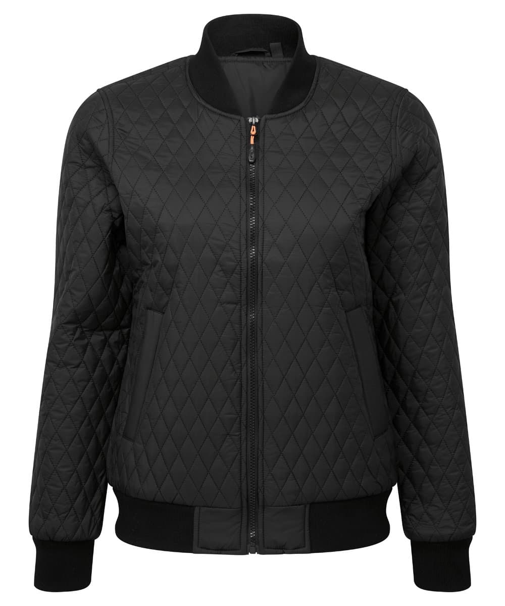 Women's quilted flight jacket 2