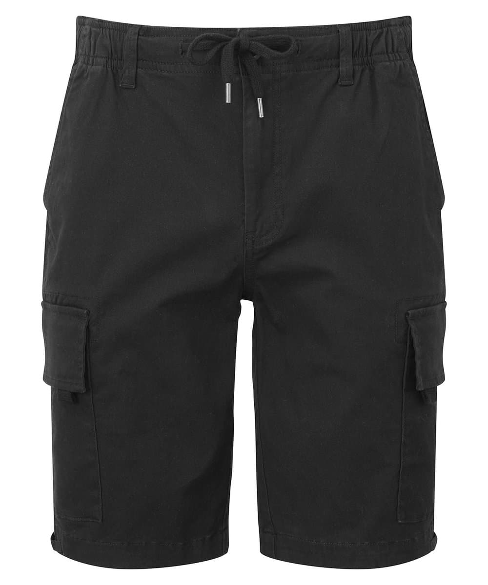 Men’s drawstring cargo utility shorts 2