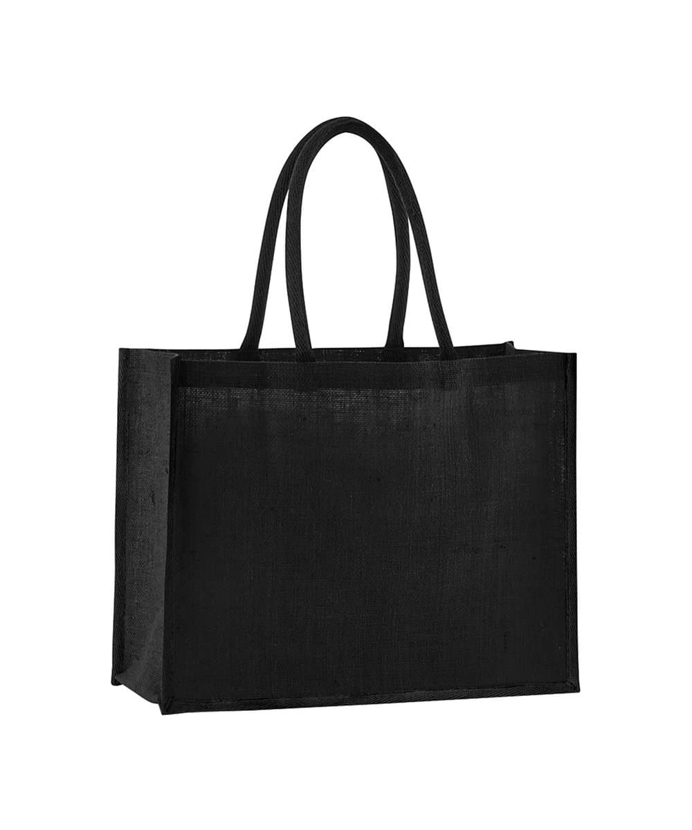 Natural starched jute classic shopper 2