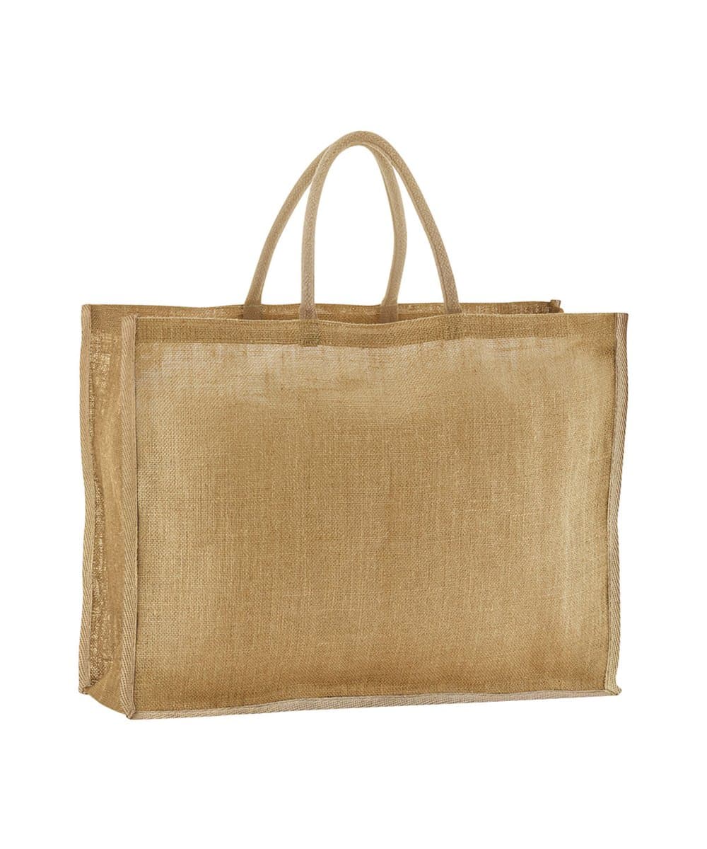 Natural starched jute market shopper 4