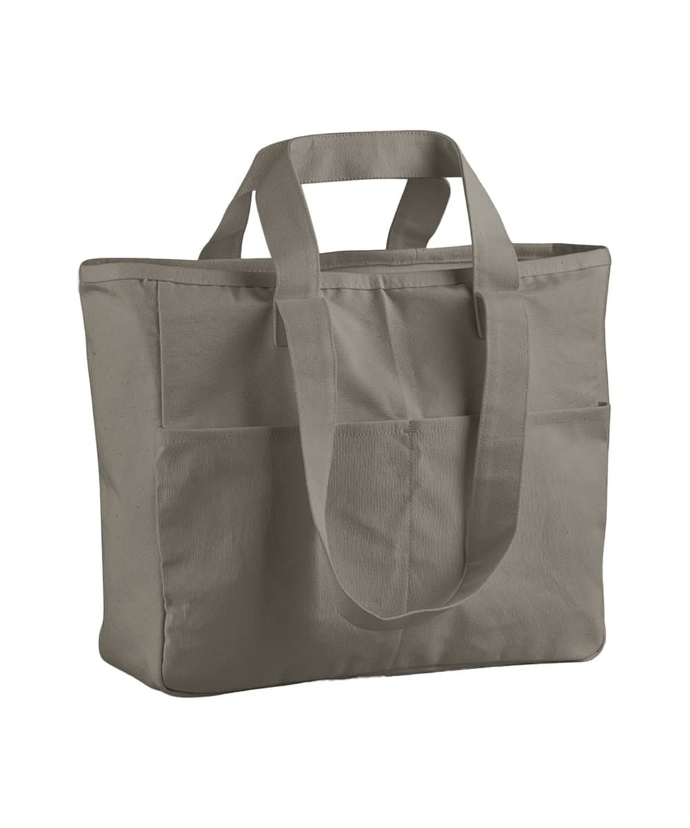 Double-handle cargo pocket tote 3