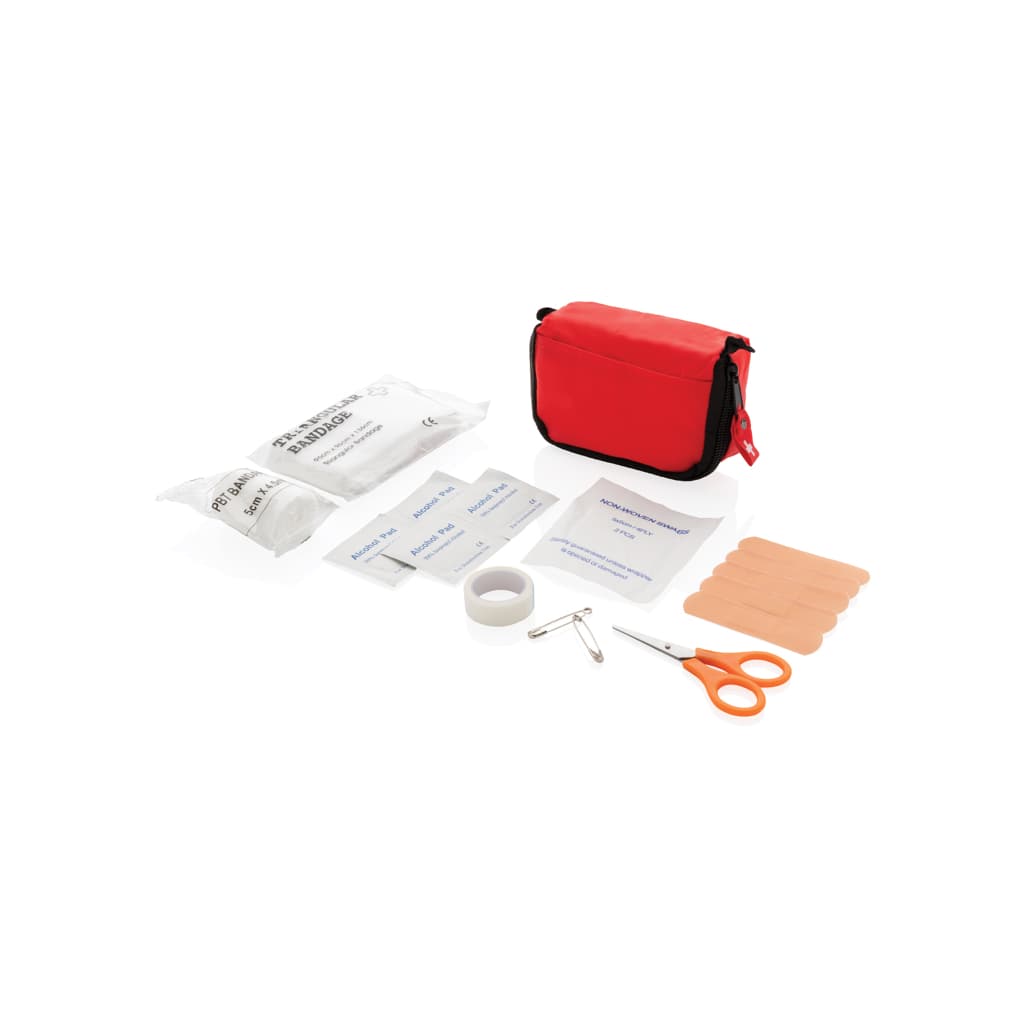 First aid set in pouch 2