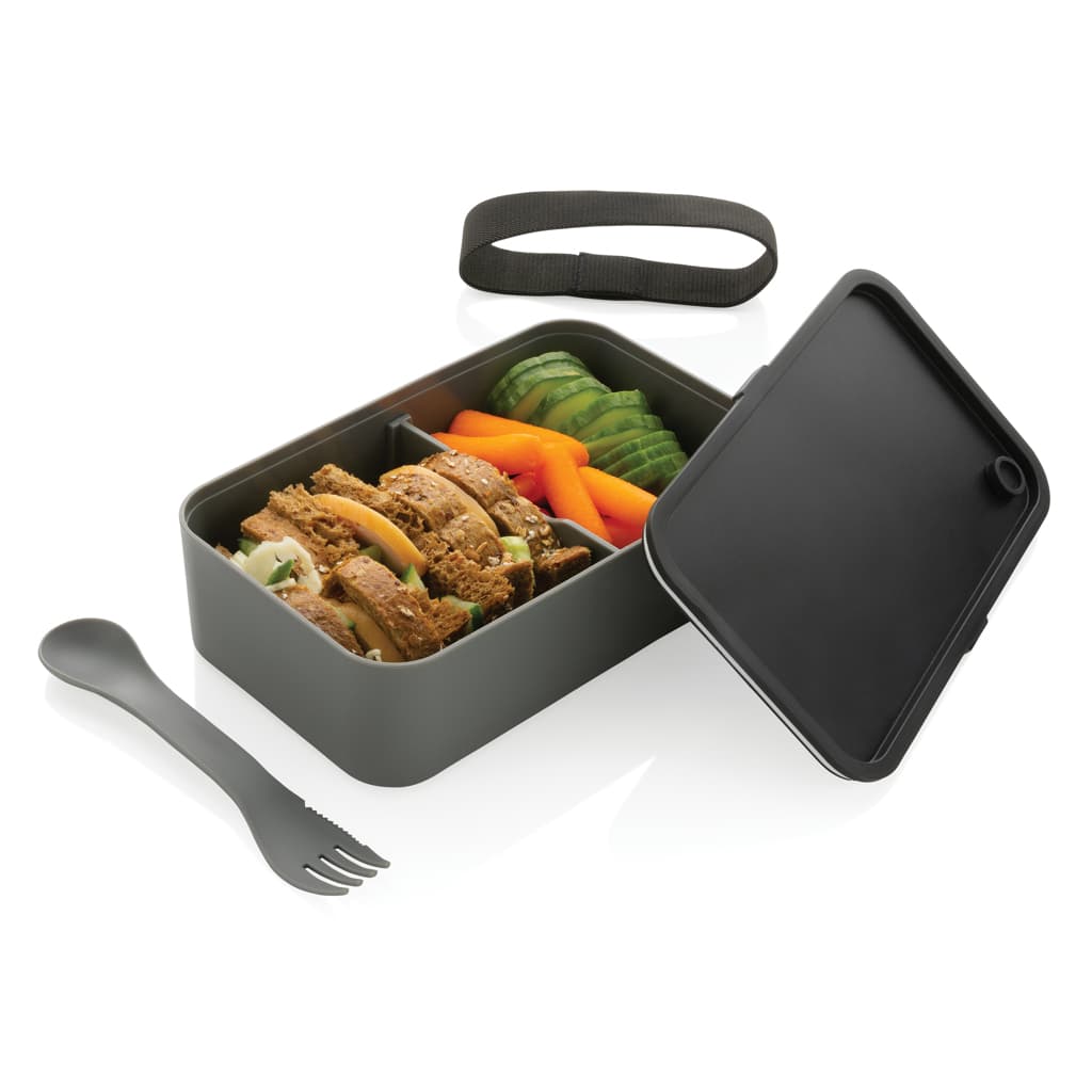 PP lunch box with spork 3