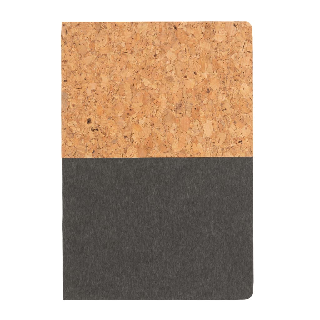 A5 cork & kraft notebook 4