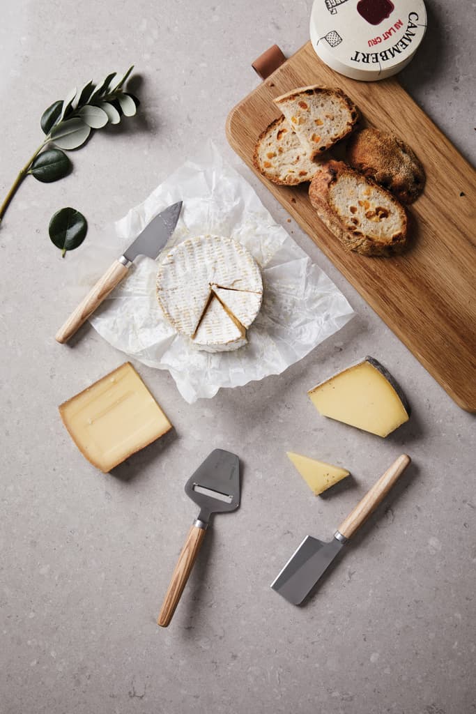 VINGA Retro cheese set 4