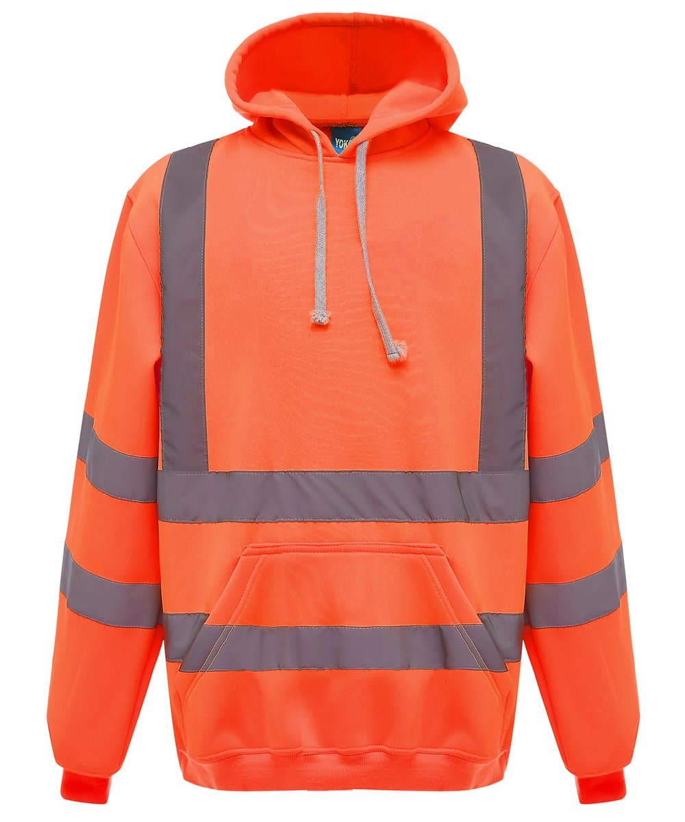 Hi-vis pull-over hoodie (HVK05) 4