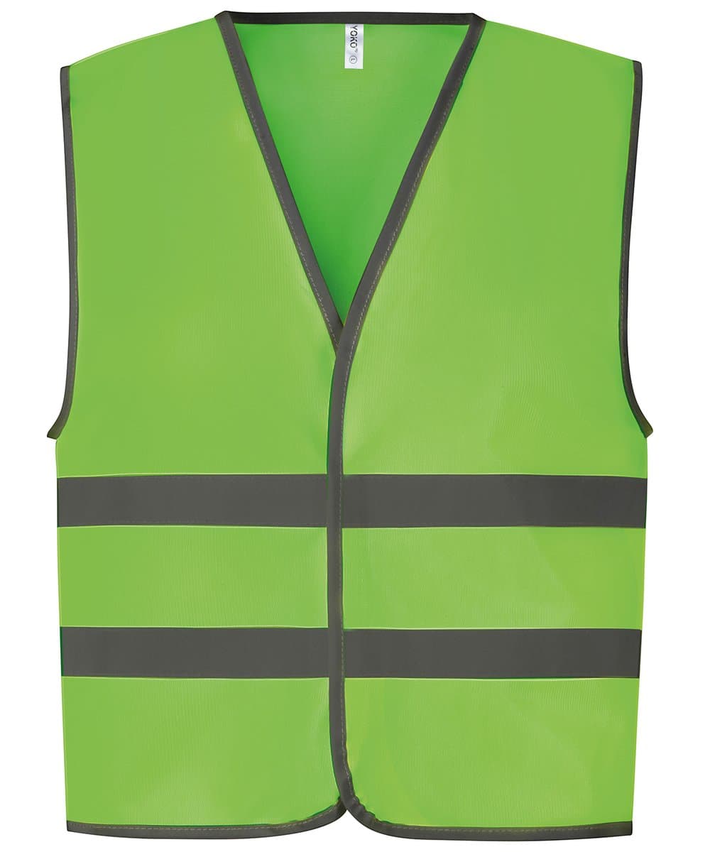 Hi-vis reflective border kids waistcoat (HVW102CH) 3