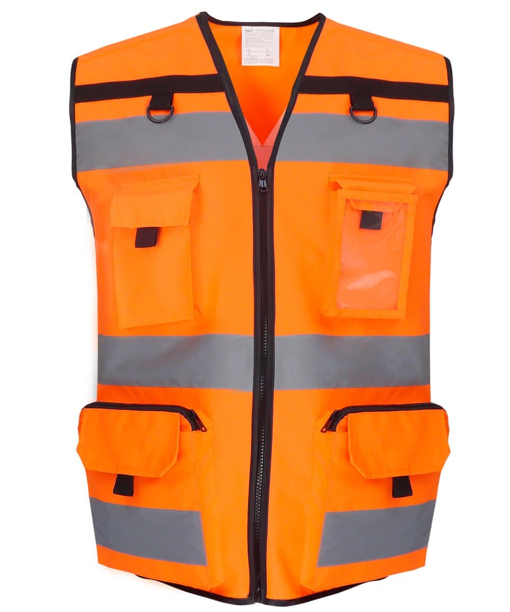 Hi-vis ripstop tool vest (HVW108) 3