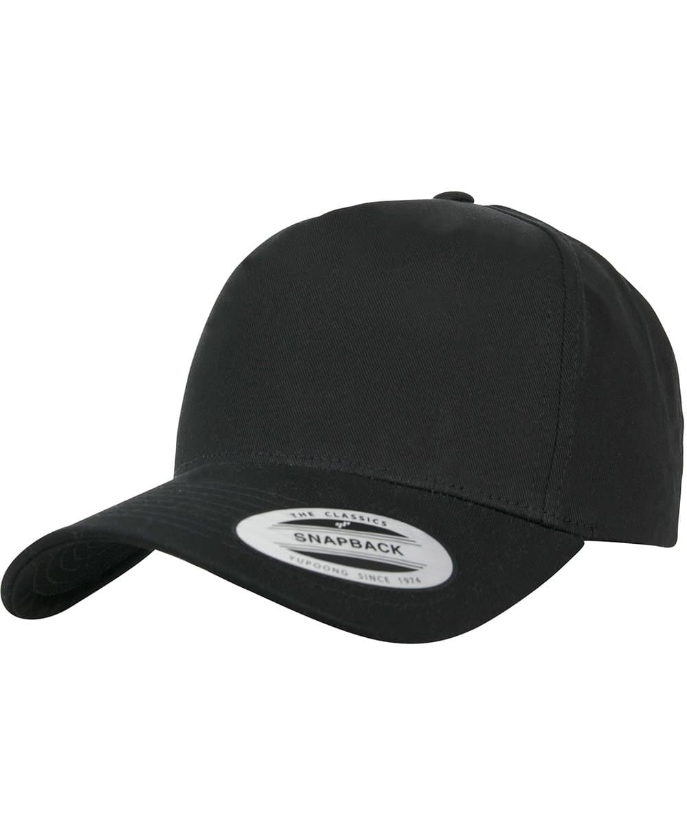 5-panel curved classic snapback (7707) 3