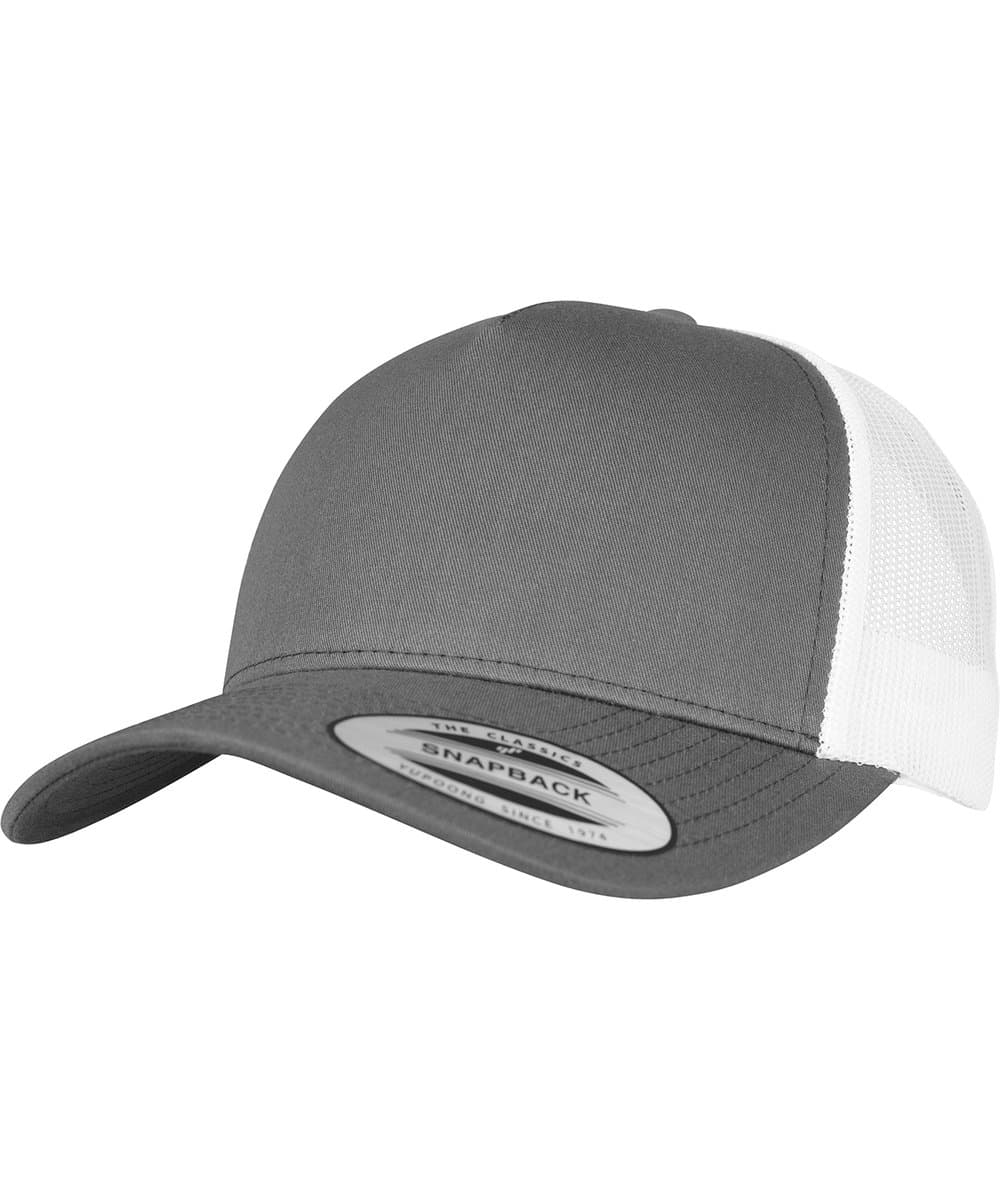 5-panel retro trucker 2-tone cap (6506T) 5