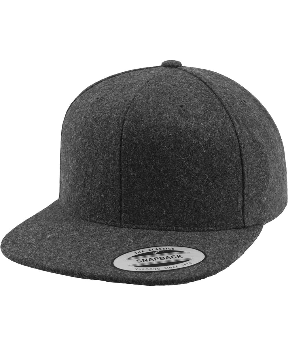 Melton wool snapback (6689M) 2