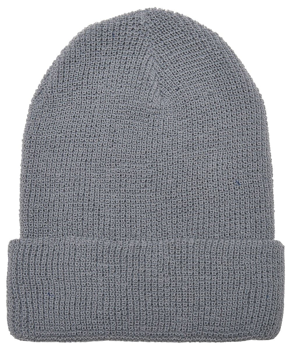 Recycled yarn waffle knit beanie (1505RY) 3