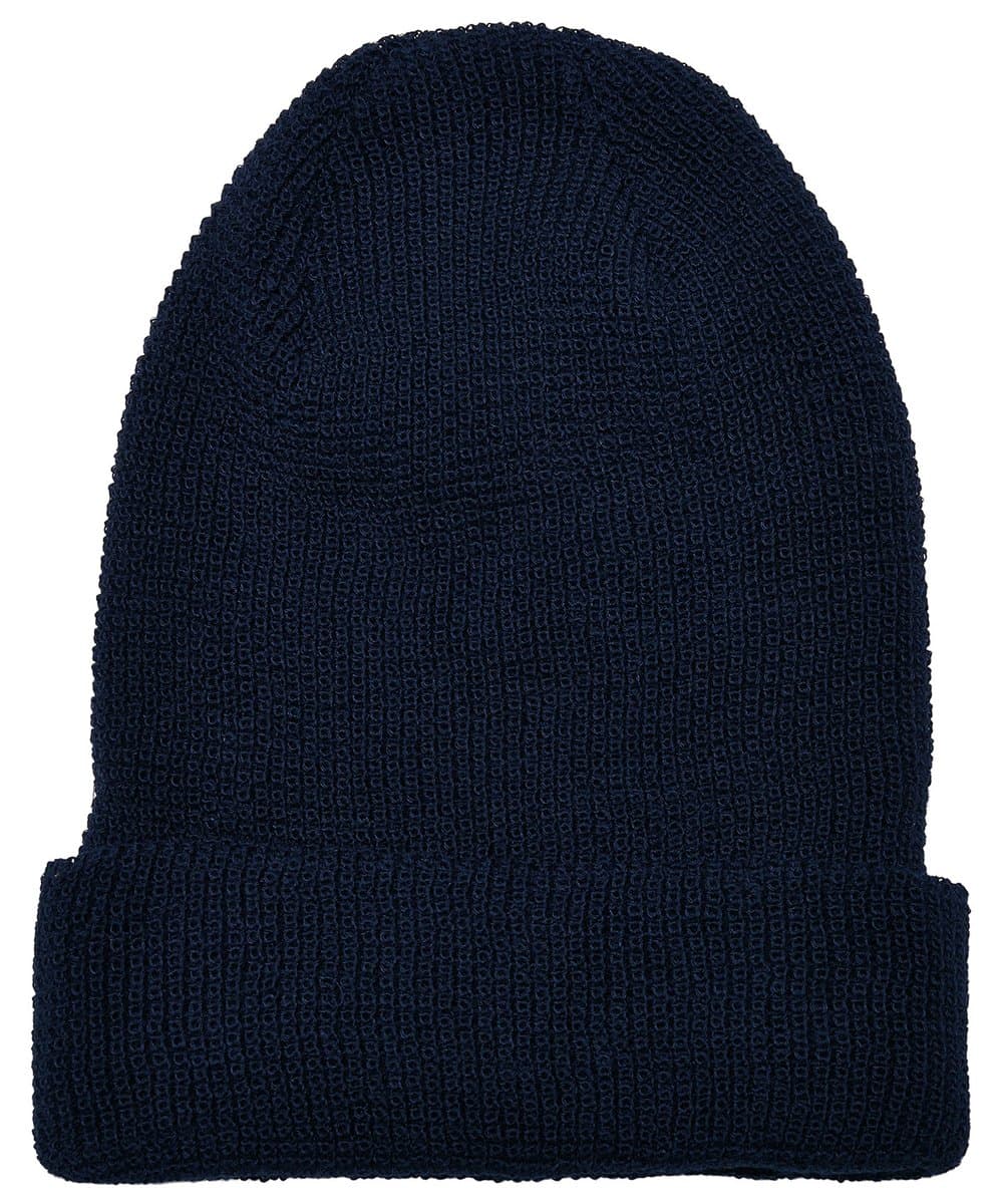 Recycled yarn waffle knit beanie (1505RY) 4