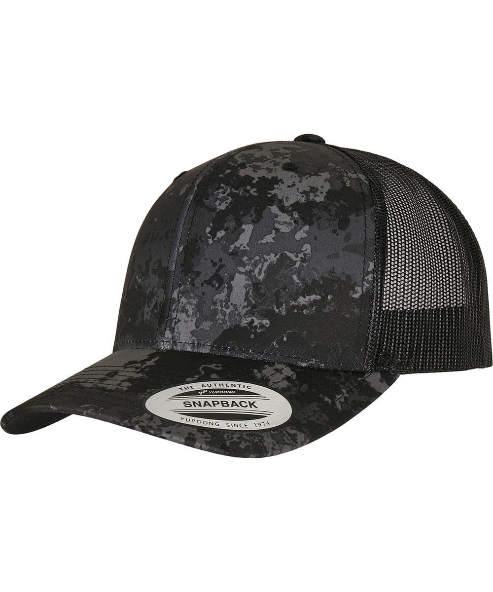 YP Classics® Veil Camo™ retro trucker cap (6606VC) 2
