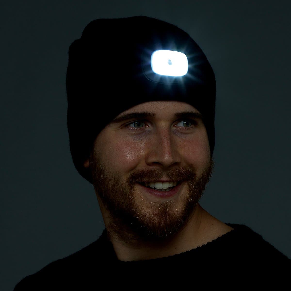 Beanie Hat With Rechargeable Light 2