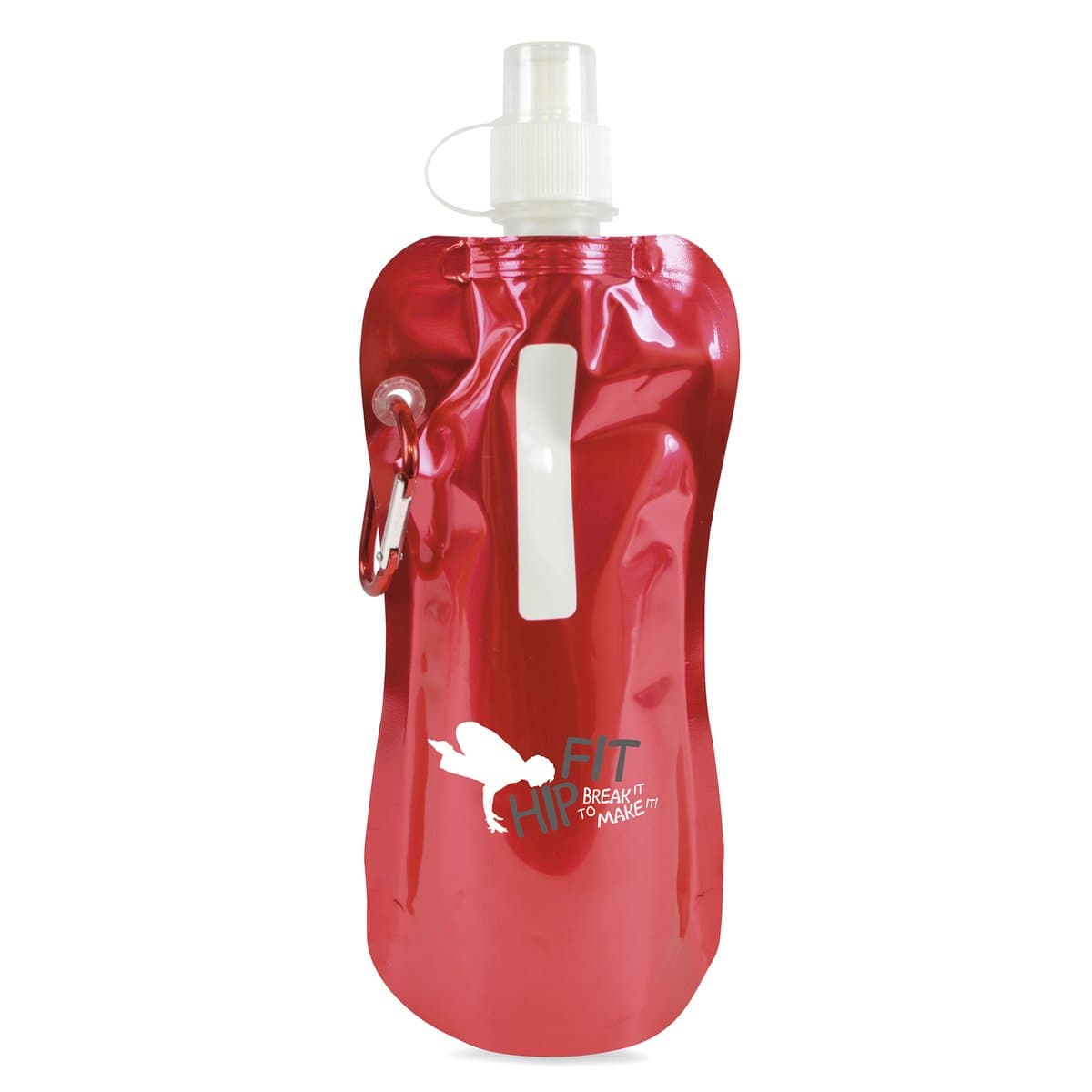 Fold Up 400ml Metallic Bottle 3