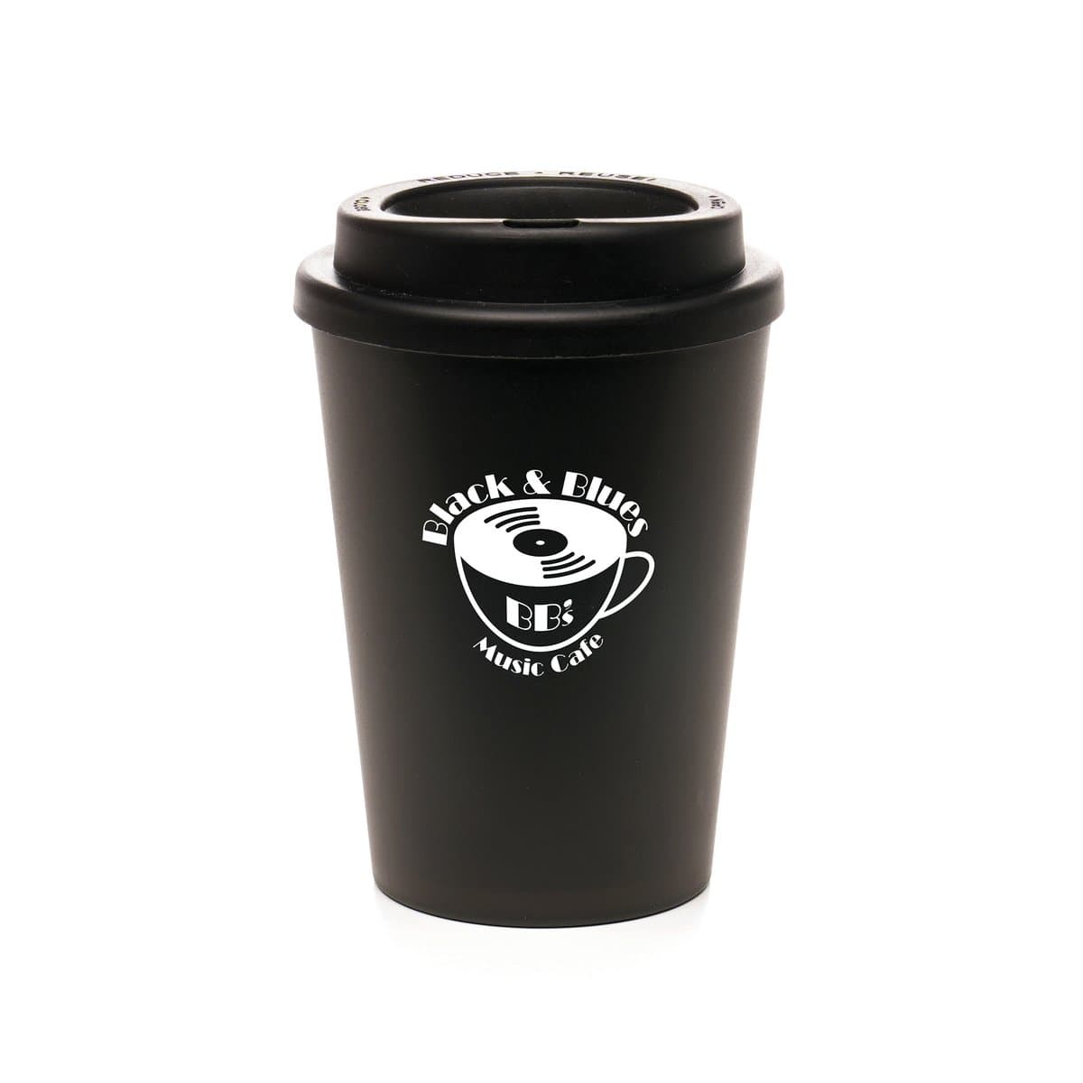 Haddon Black 350ml Take Out Mug 2