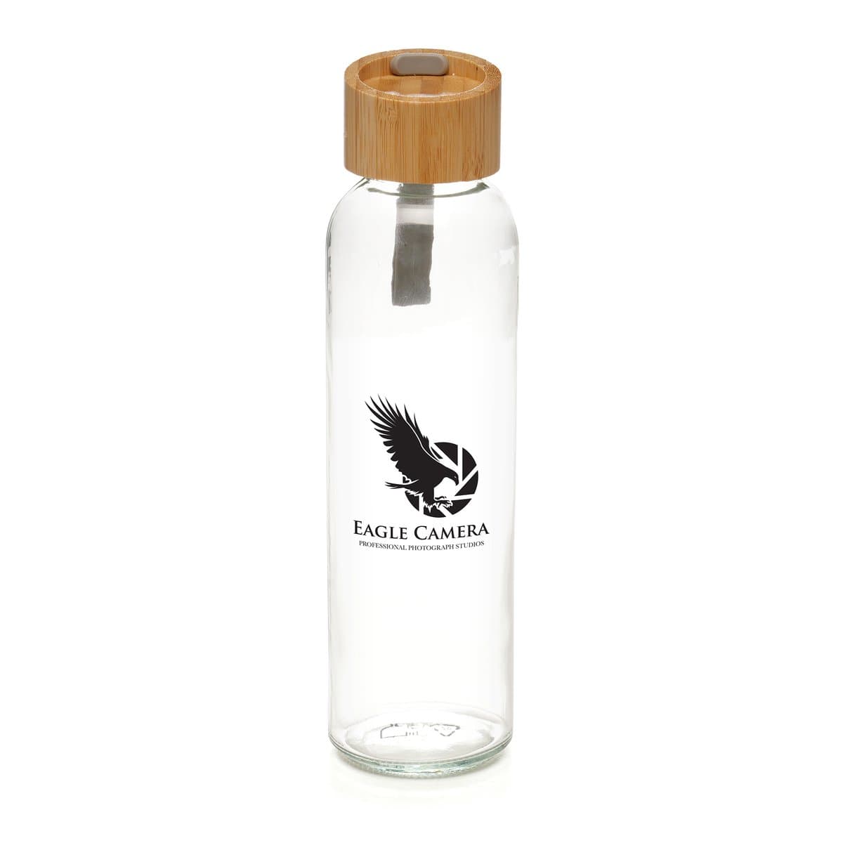Glass Bamboo 450ml Bottle 2