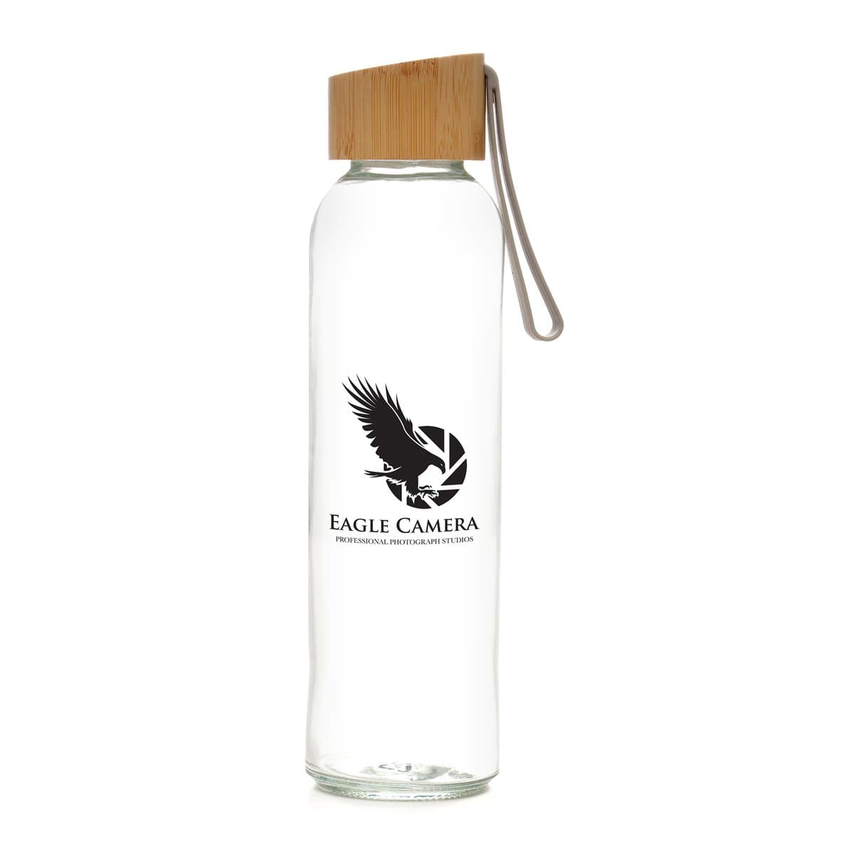 Glass Bamboo 450ml Bottle 4