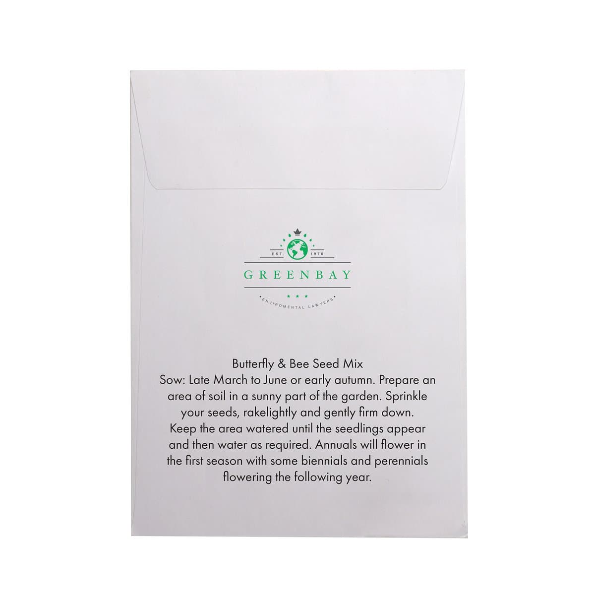 White Paper Seed Envelope 4