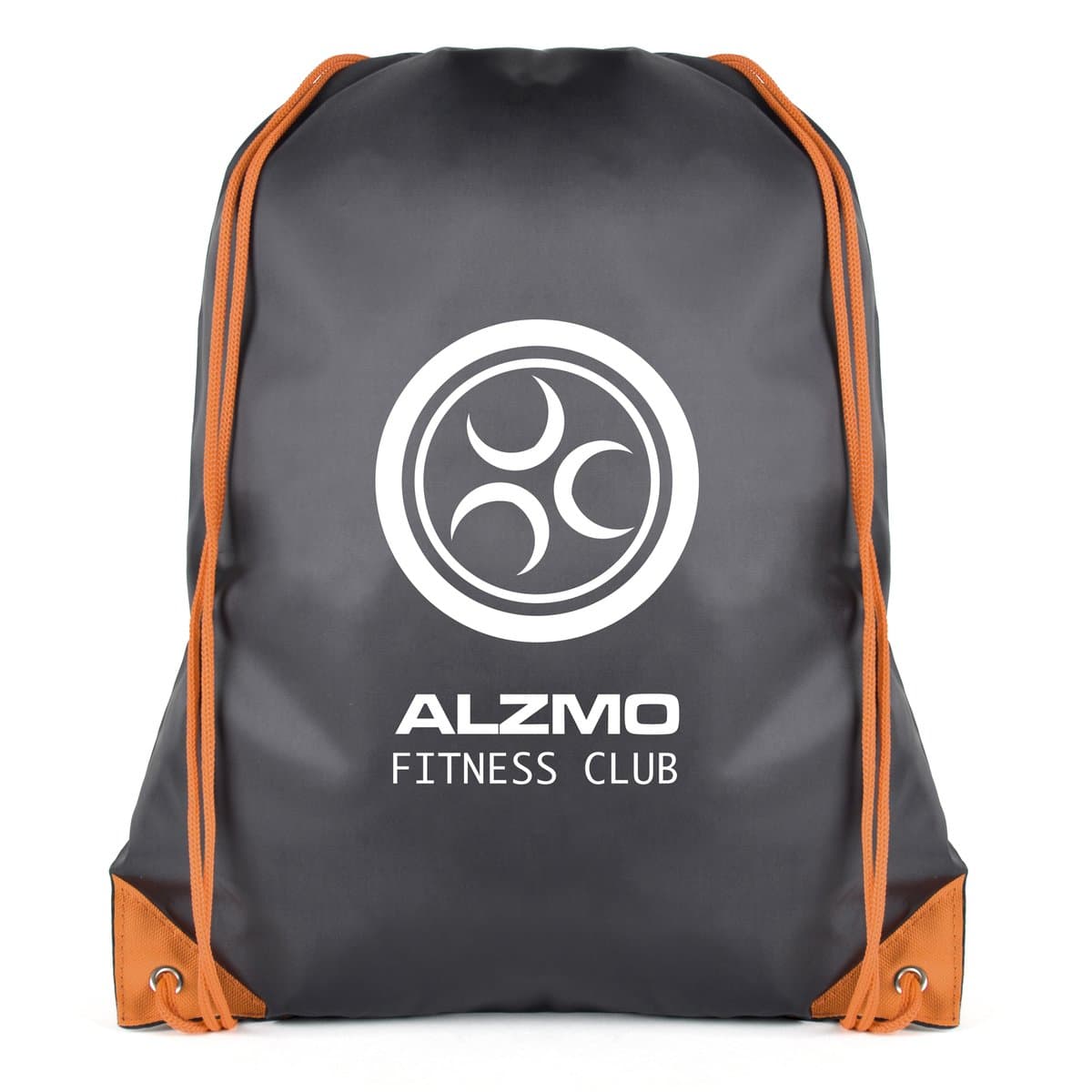 Black Coloured Trim Pegasus Drawstring Bag 3