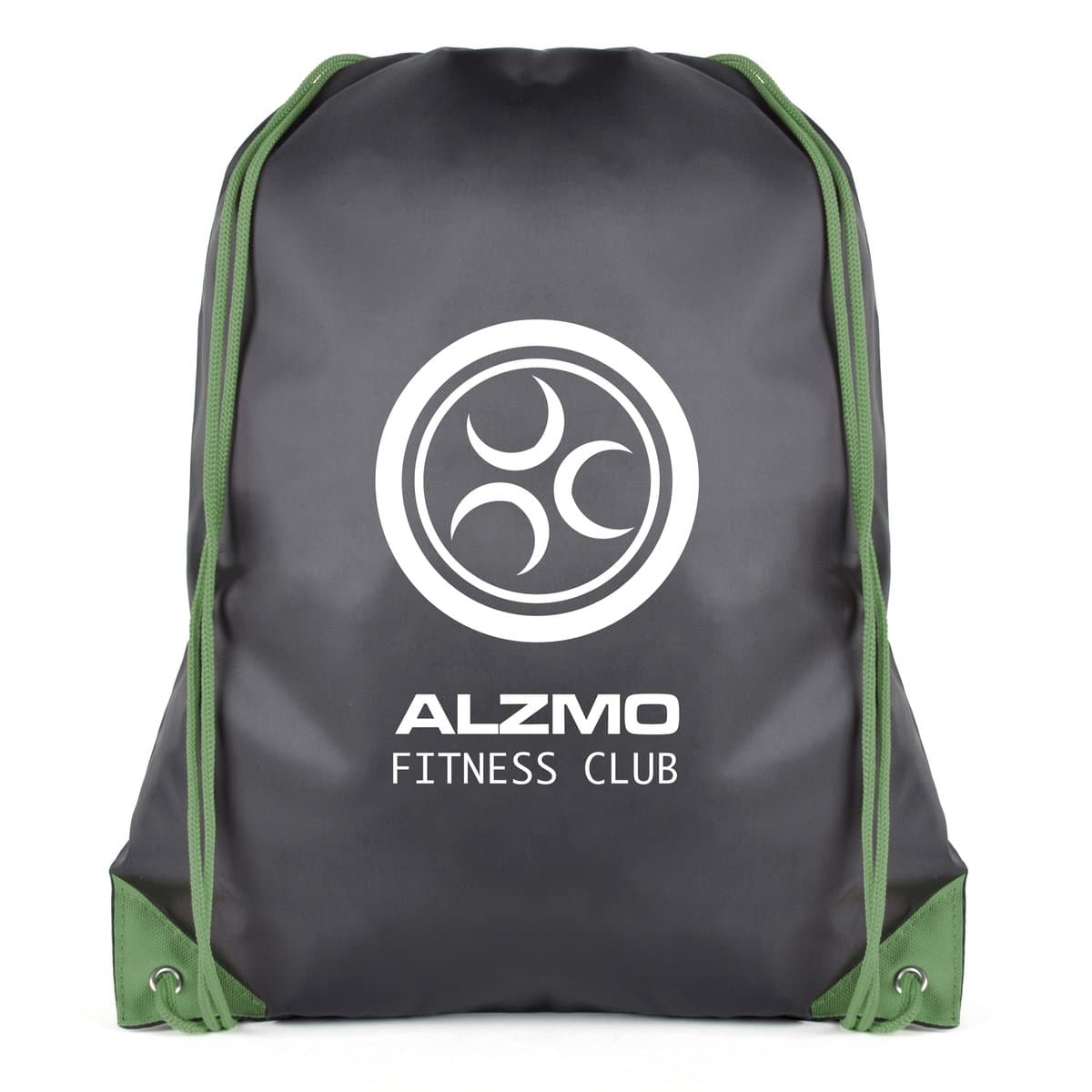 Black Coloured Trim Pegasus Drawstring Bag 4