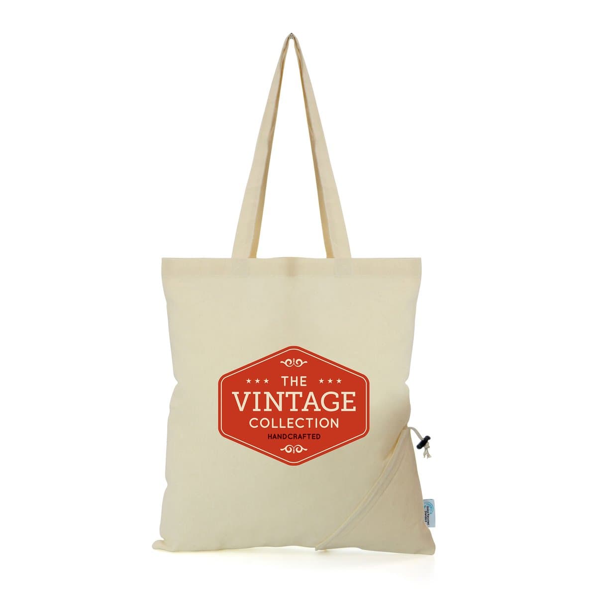 Eccleston Recycled Cotton Foldable Shopper 2