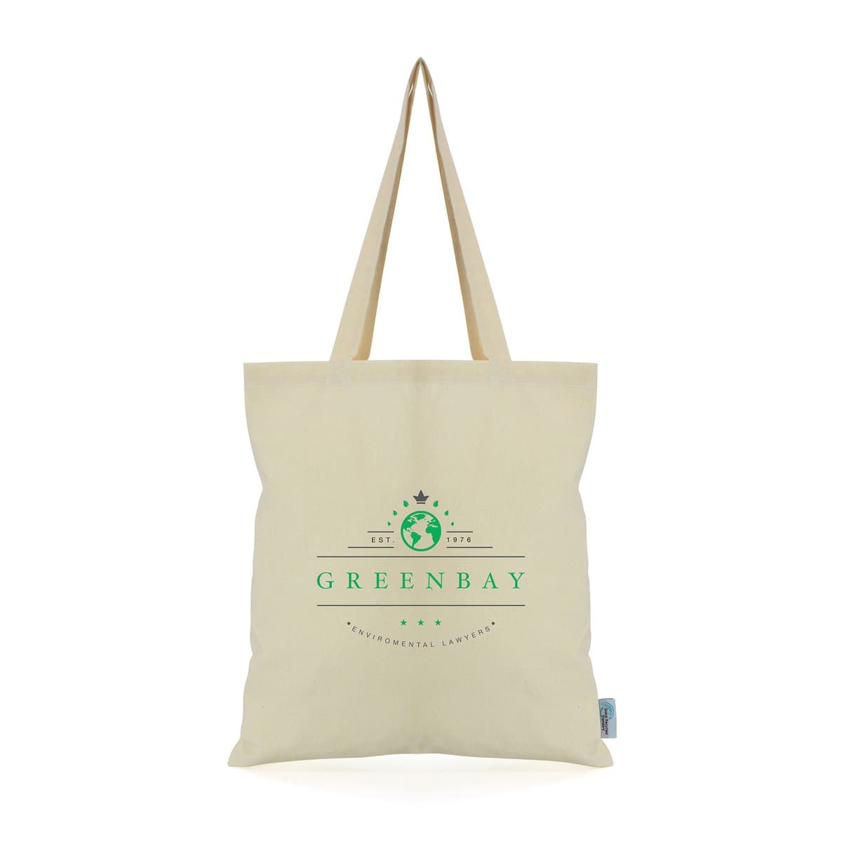 Natural 5oz Recycled Cotton Shopper 2