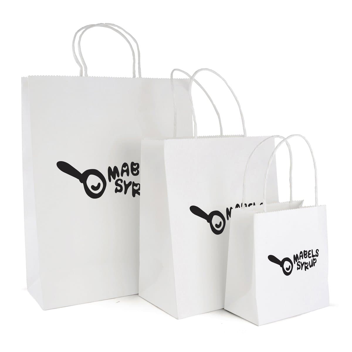 Brunswick Medium White Paper Bag 3