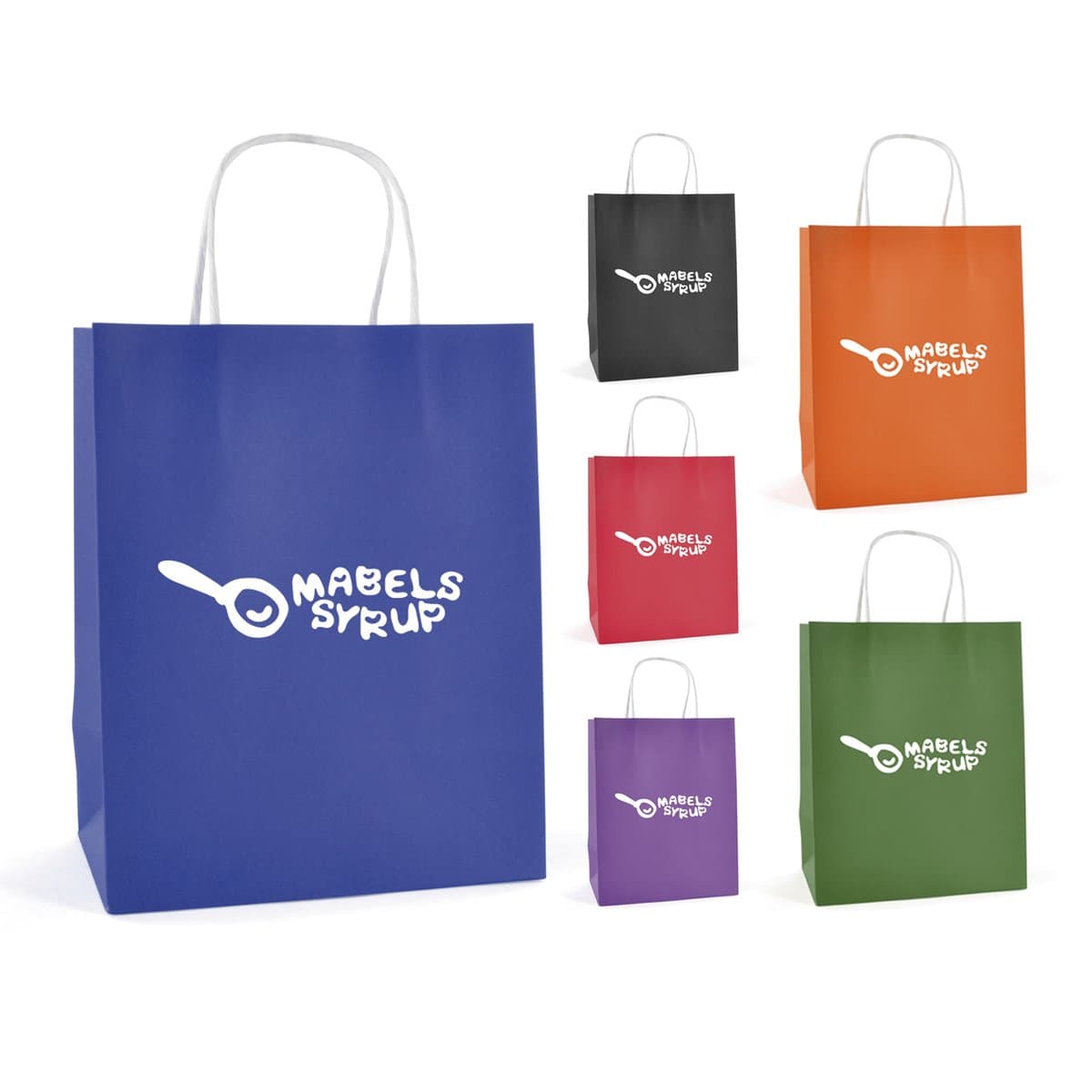 Brunswick Medium Coloured Paper Bag 2