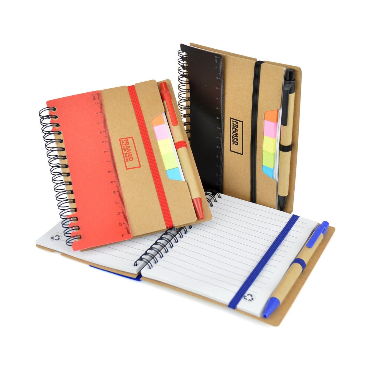 3 In 1 Natural Notebook 4
