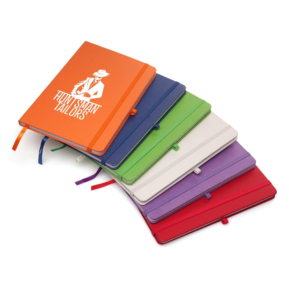 A5 Coloured Nebraska Recycled Notebook 2