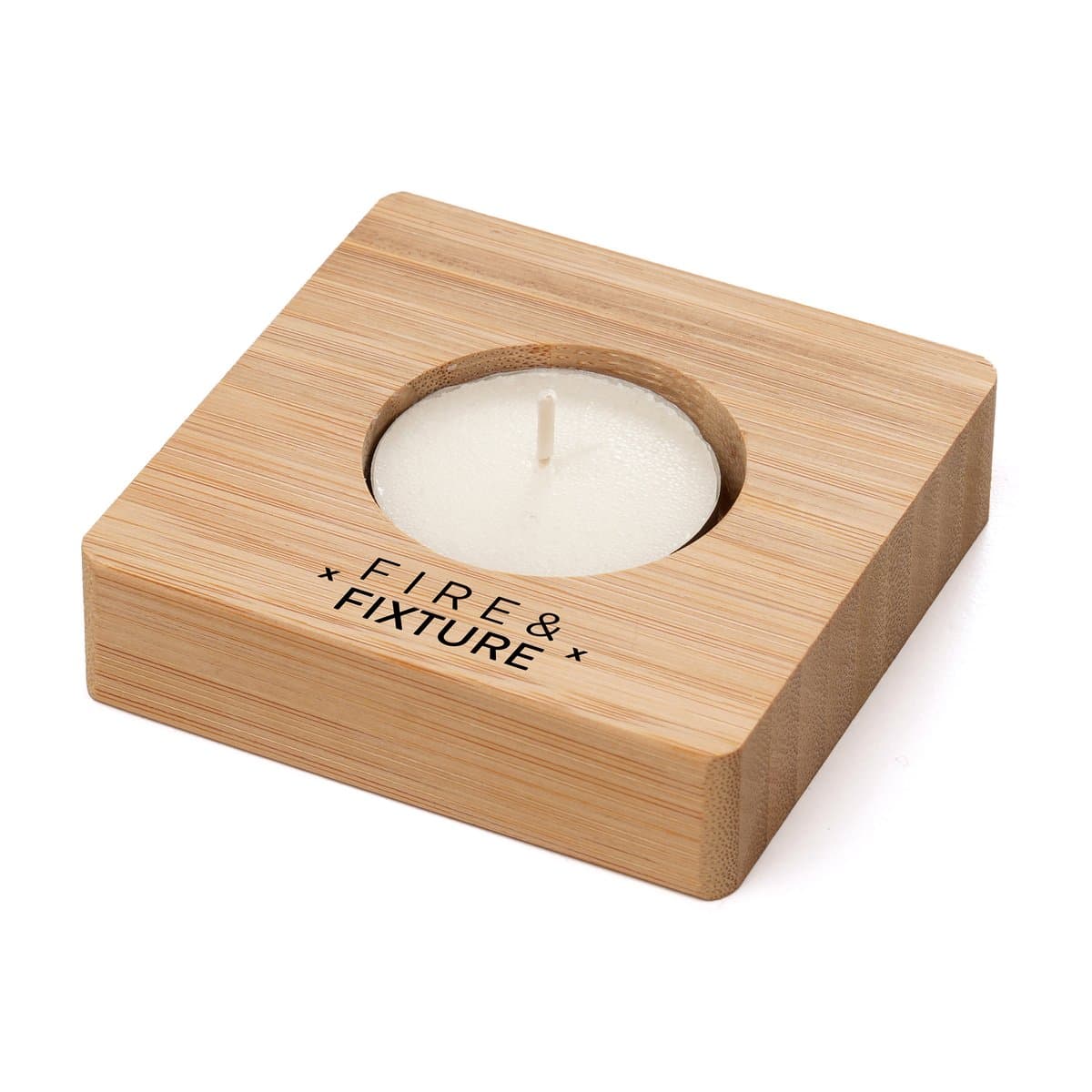 Bamboo Tealight Holder (Includes Tealight) 2