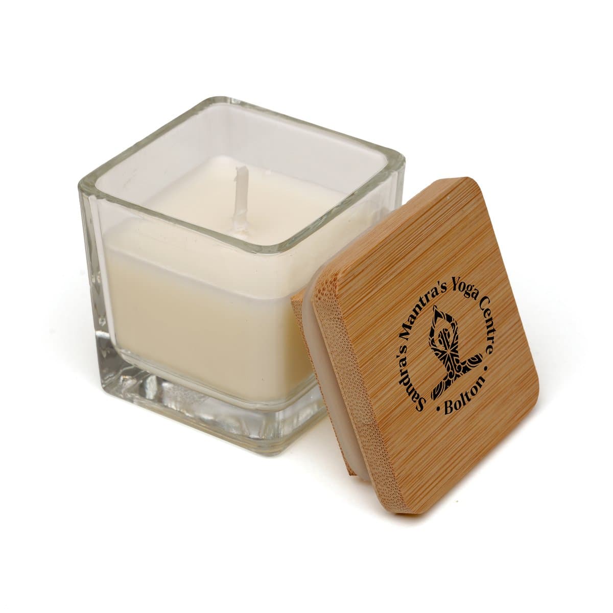 Serenity Soy Wax Glass Candle 3