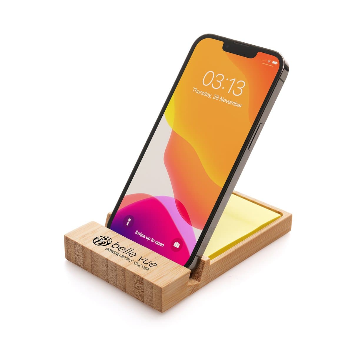 Bamboo 2-in-1 Phone Stand 3
