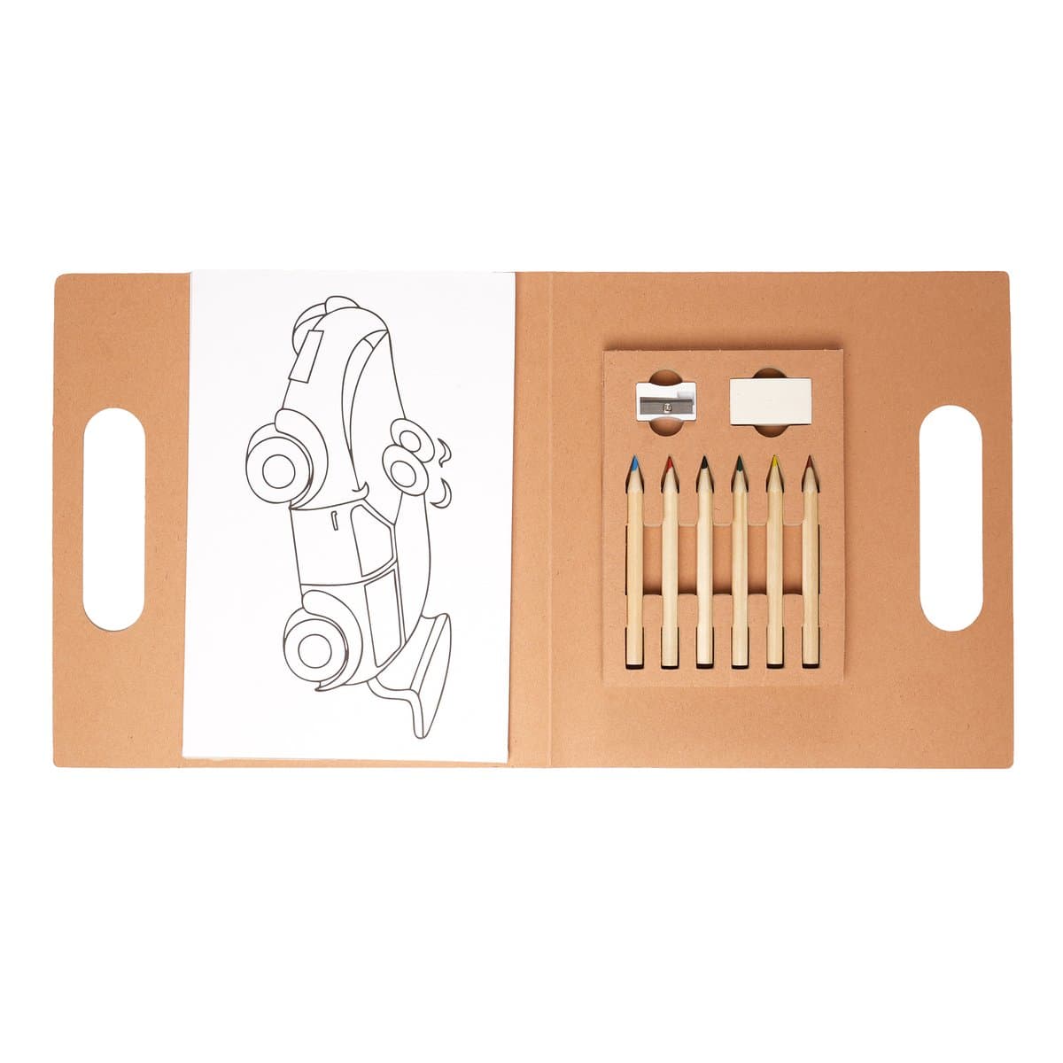 Colouring Set in Cardboard Carry Case 3