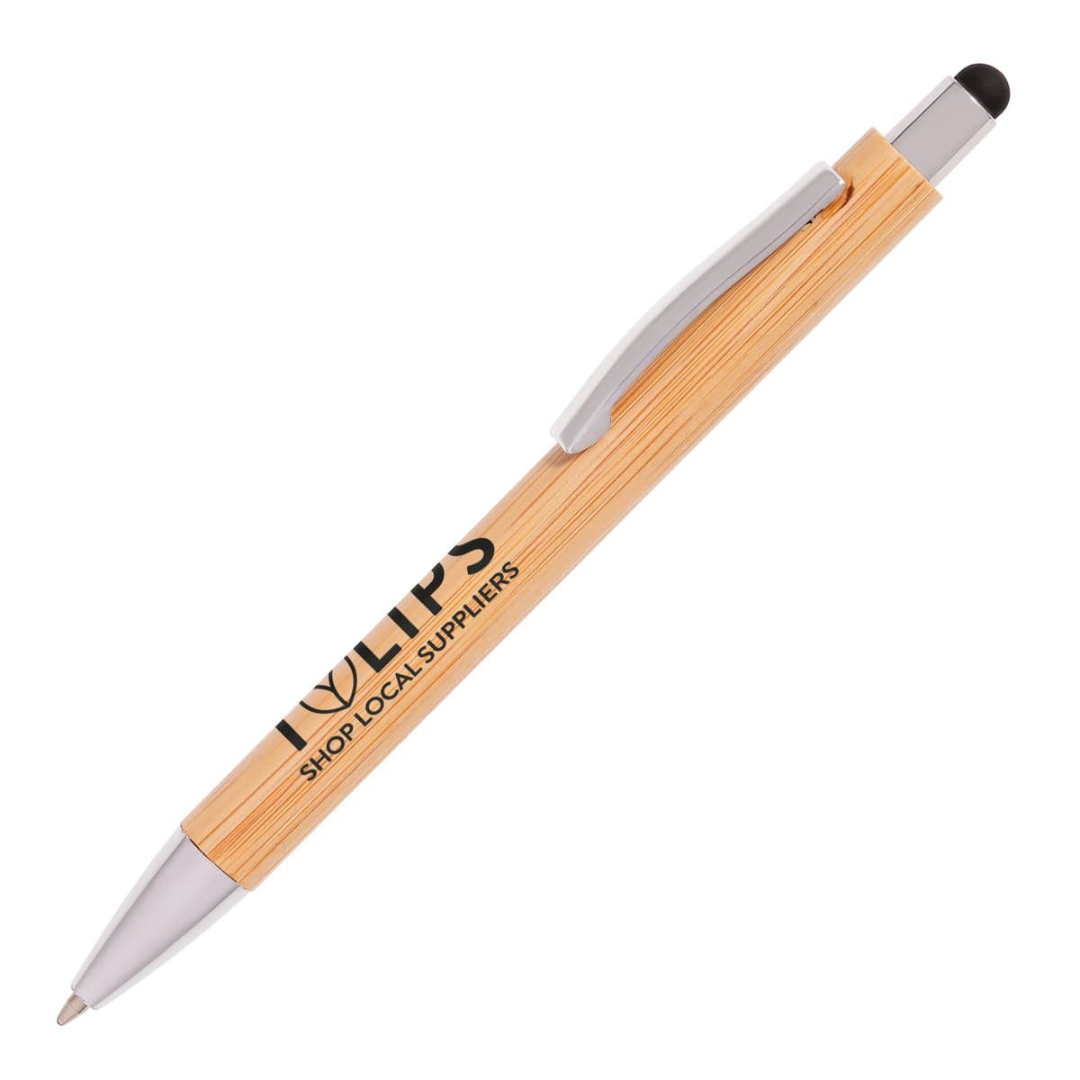 Travis Bamboo Stylus Ball Pen 2