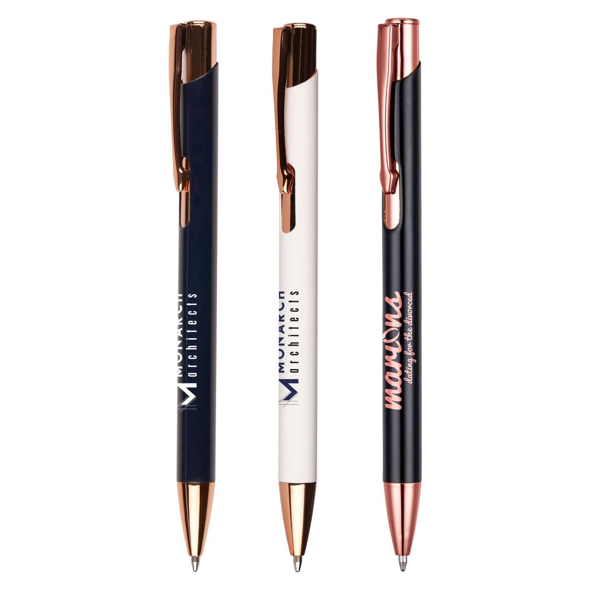 Beck Rose Gold Ball Pen 2