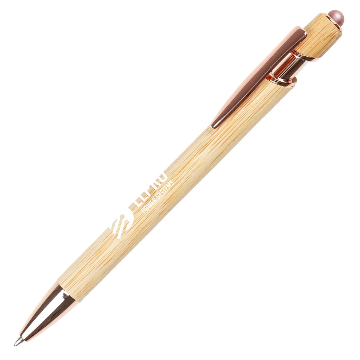 Nimrod Bamboo Rose Gold Ball Pen 2